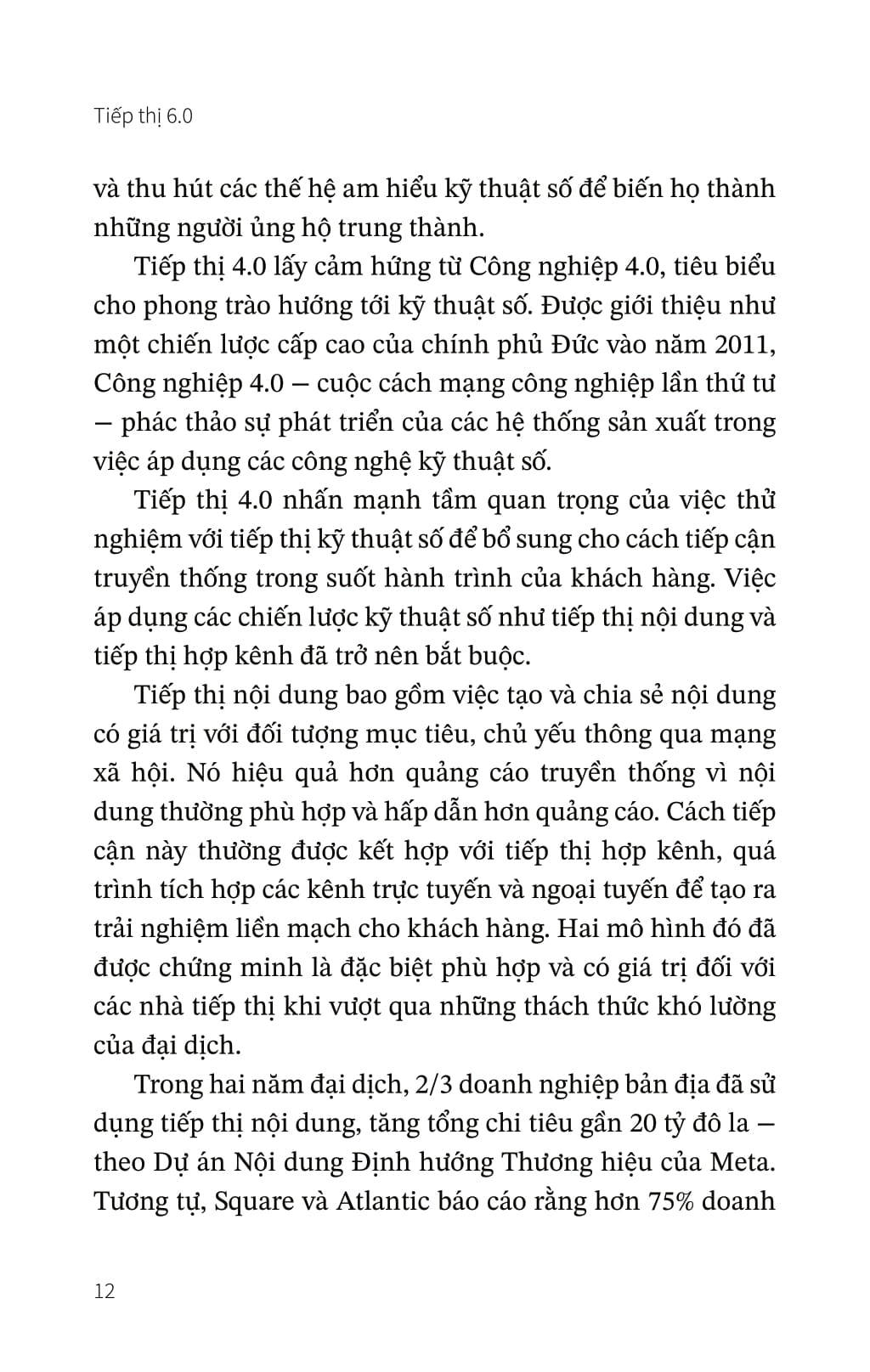 tiếp thị 6.0 - tương lai là toàn nhập - marketing 6.0 - the future is immersive