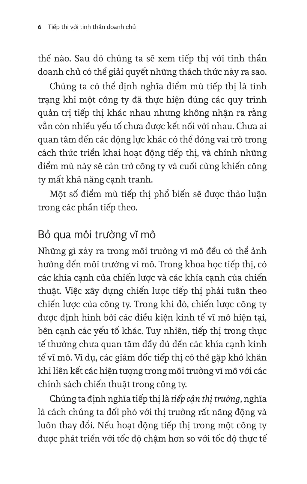 tiếp thị với tinh thần doanh chủ - vượt qua sự chuyên nghiệp để hướng tới sáng tạo, lãnh đạo và bền vững - entrepreneurial marketing