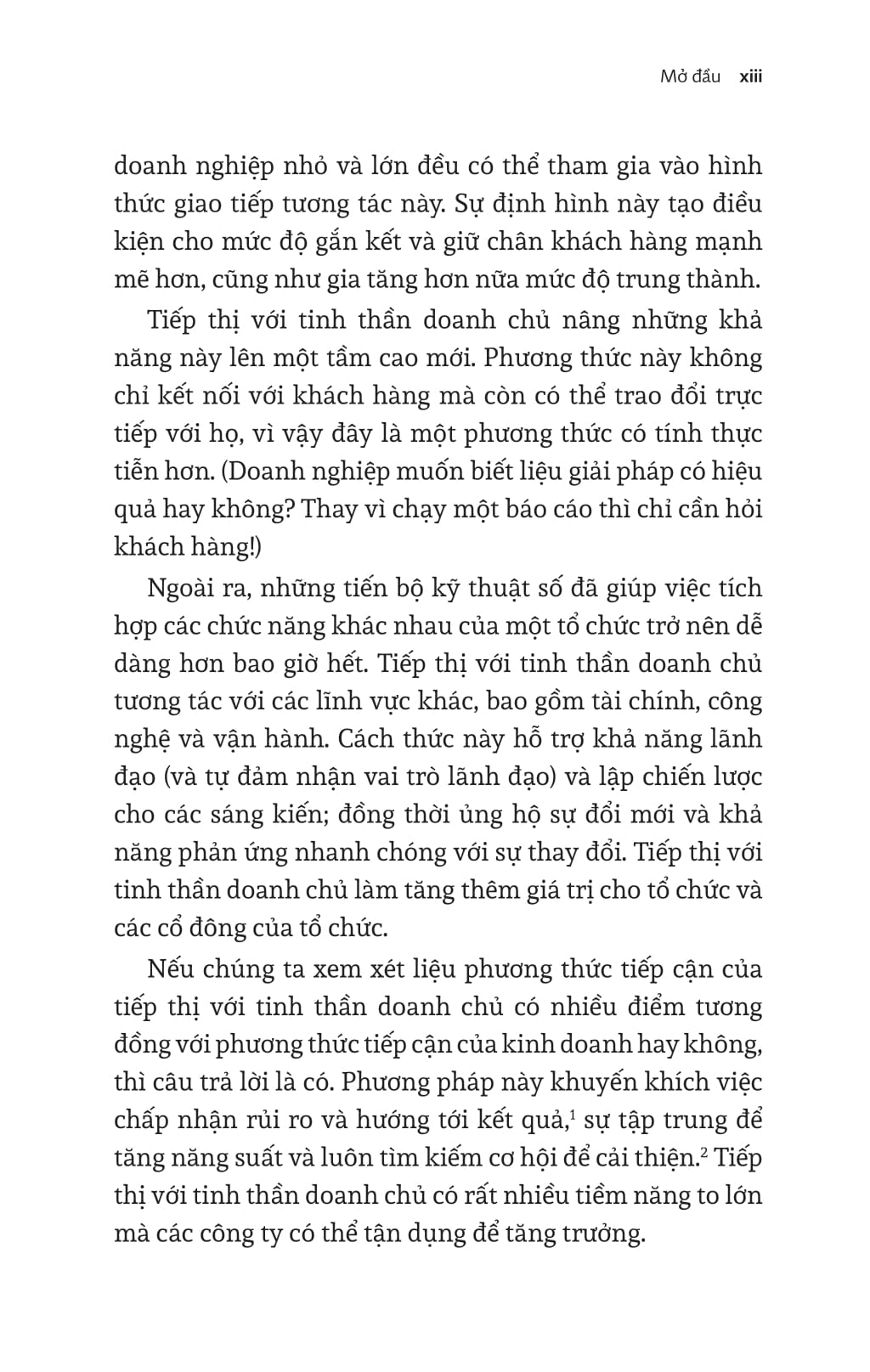 tiếp thị với tinh thần doanh chủ - vượt qua sự chuyên nghiệp để hướng tới sáng tạo, lãnh đạo và bền vững - entrepreneurial marketing
