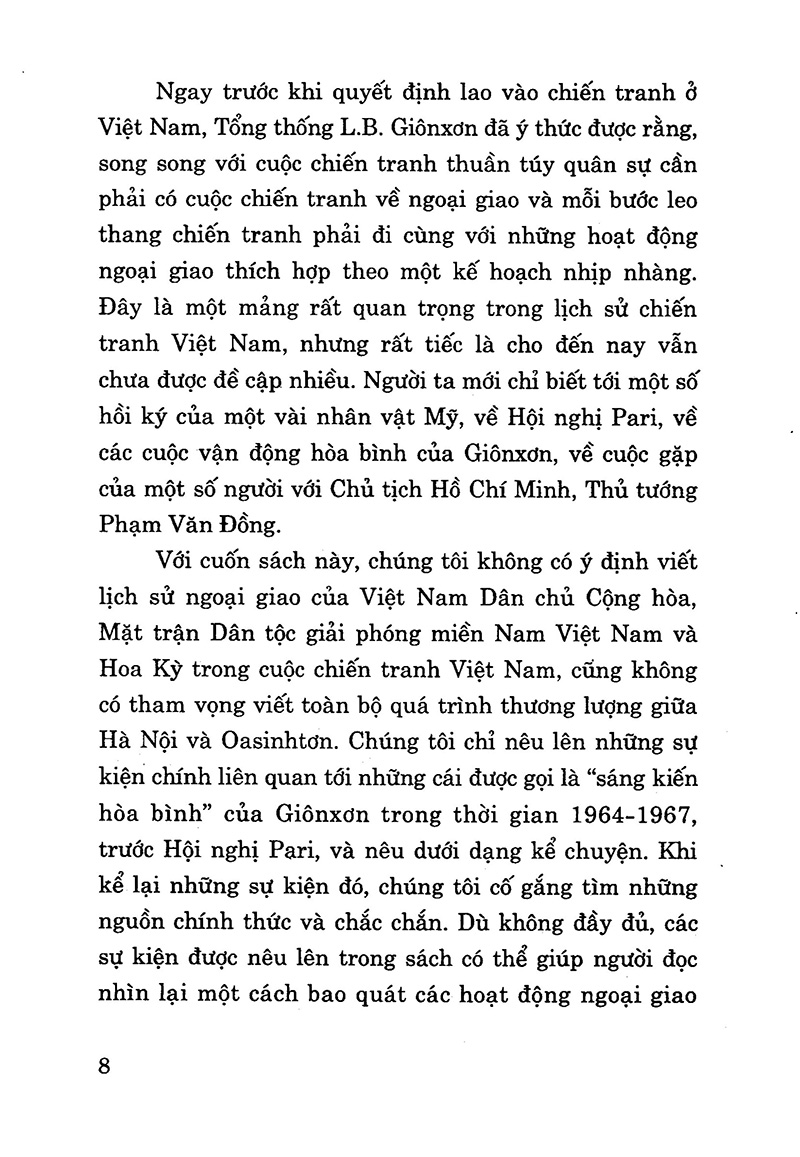 tiếp xúc bí mật việt nam - hoa kỳ trước hội nghị pari (tái bản 2023)