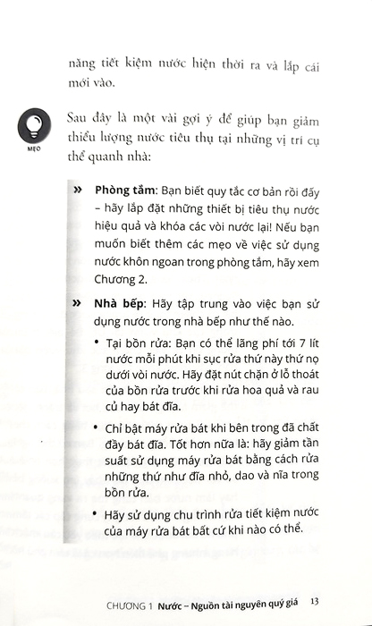 tiết kiệm nước for dummies