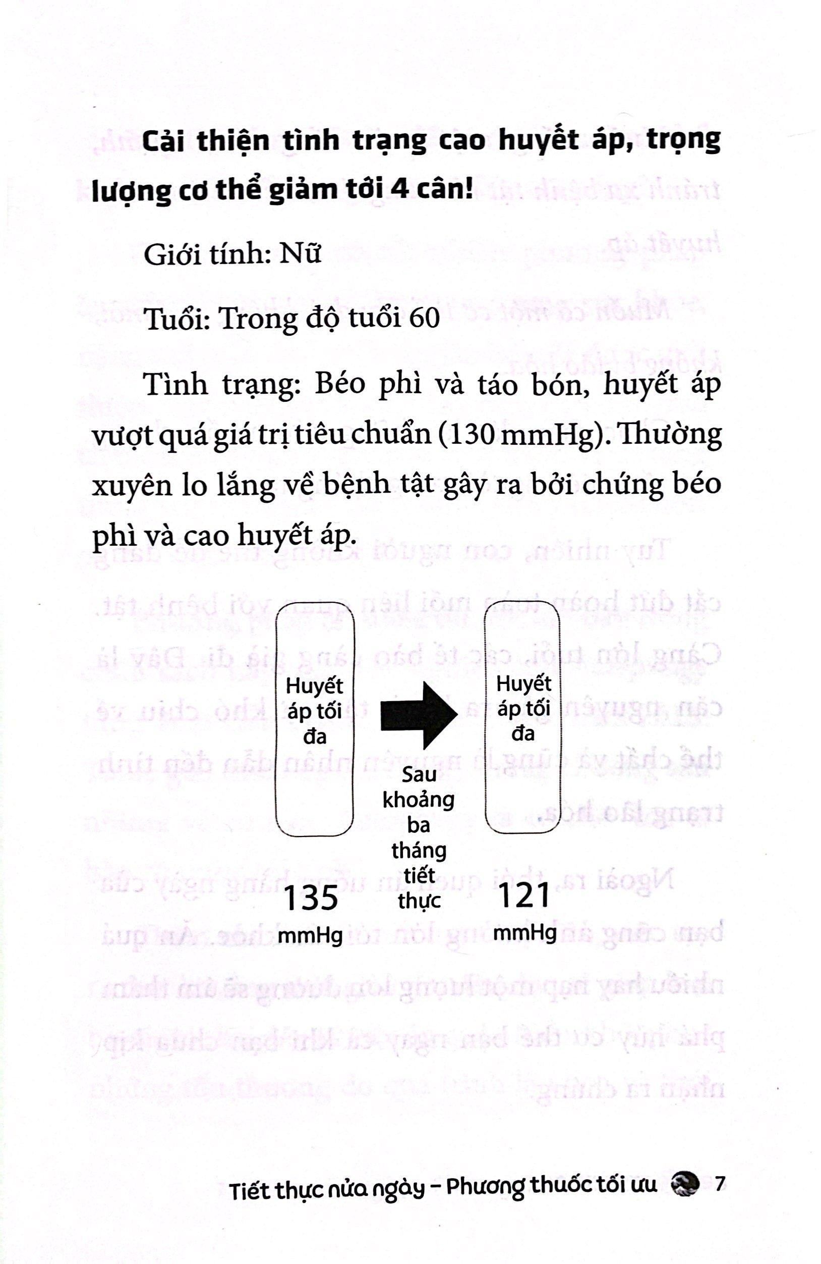 tiết thực nửa ngày - phương thuốc tối ưu