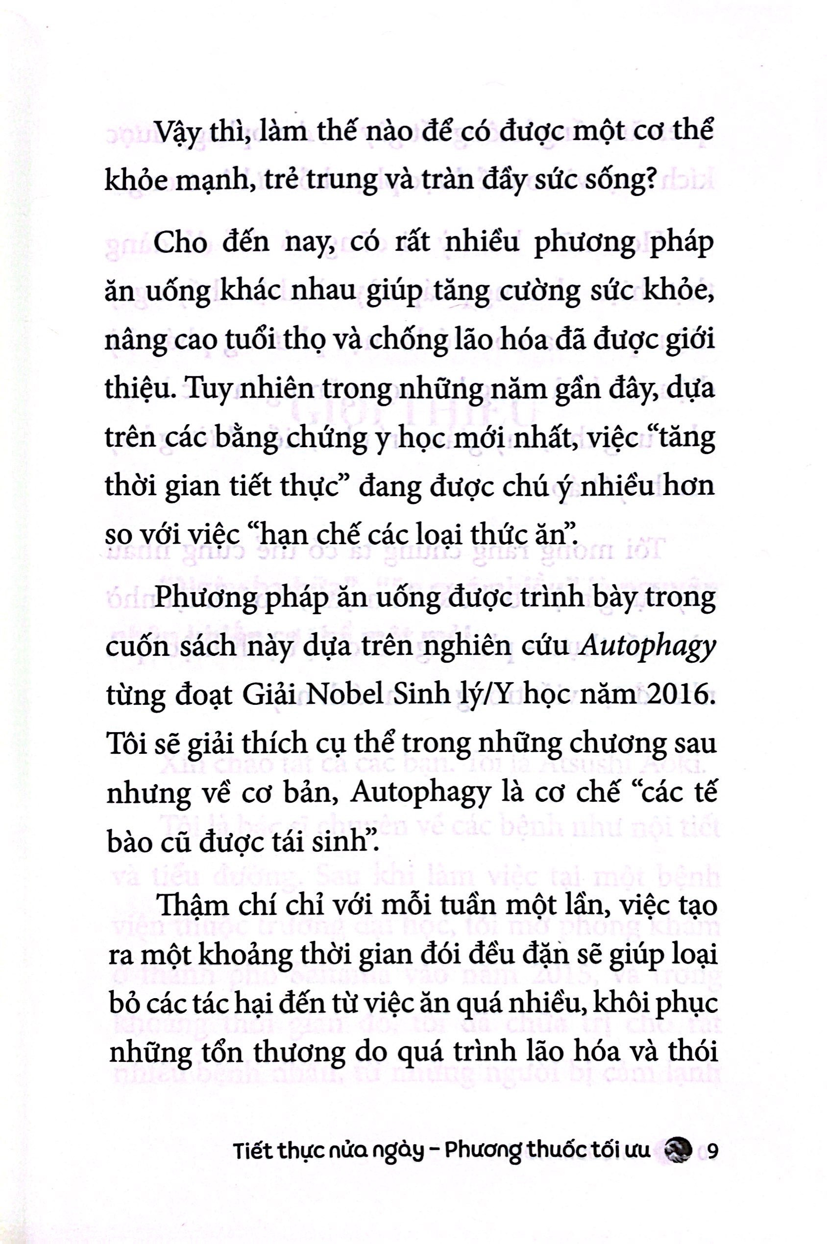 tiết thực nửa ngày - phương thuốc tối ưu