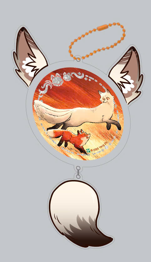 tiểu hồ ly biến hình ký - bản sưu tầm - tặng kèm 2 bookmark + 1 huy hiệu kèm vỏ đựng + 1 túi rút