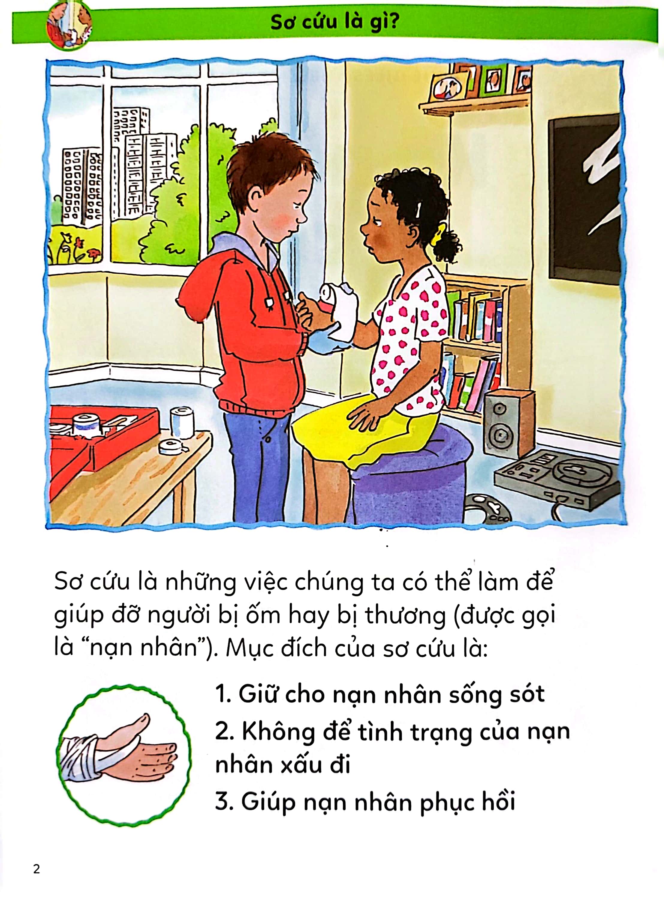 tiểu học toàn diện - kỹ năng sơ cứu