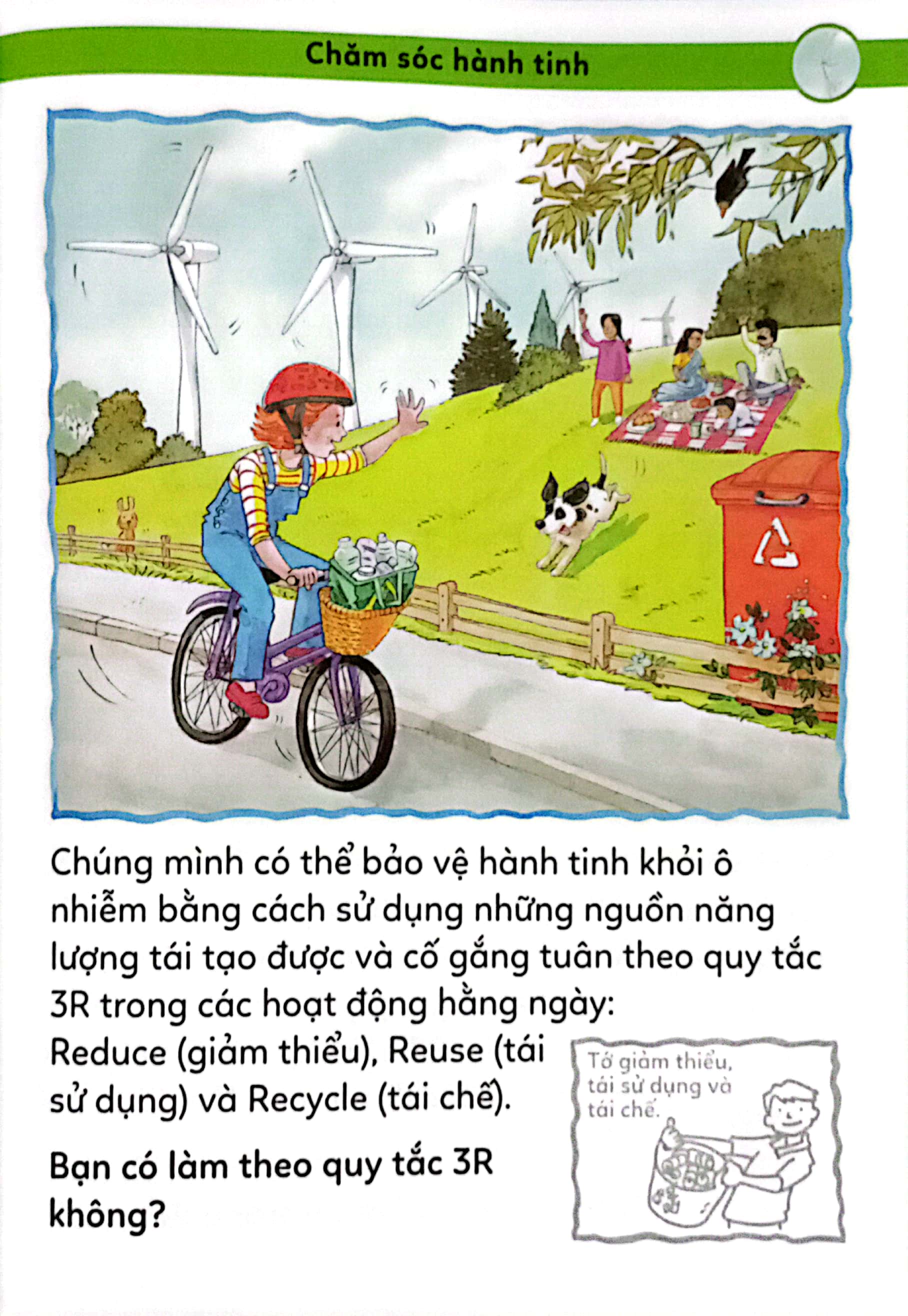 tiểu học toàn diện - những thói quen xanh