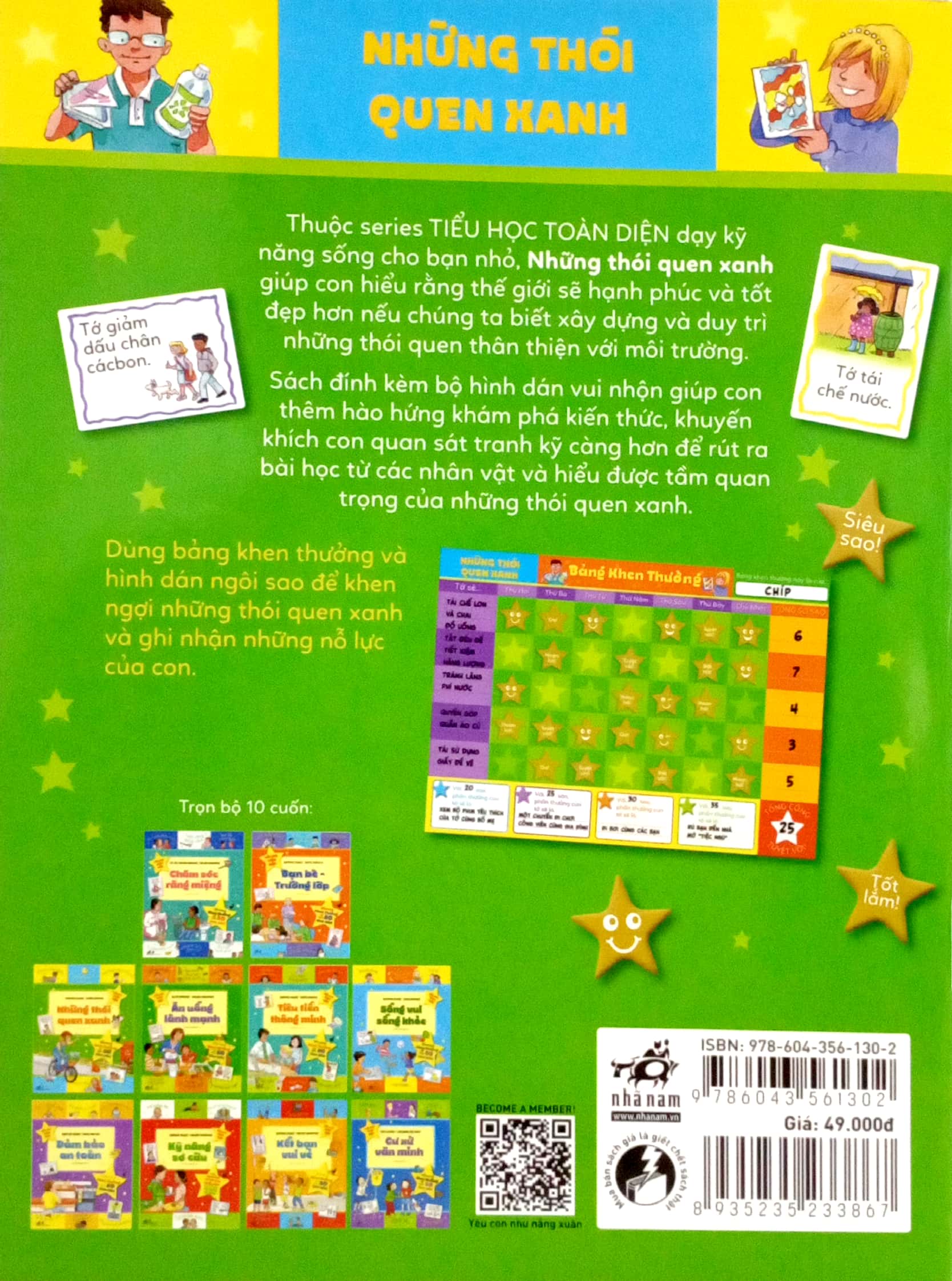 tiểu học toàn diện - những thói quen xanh