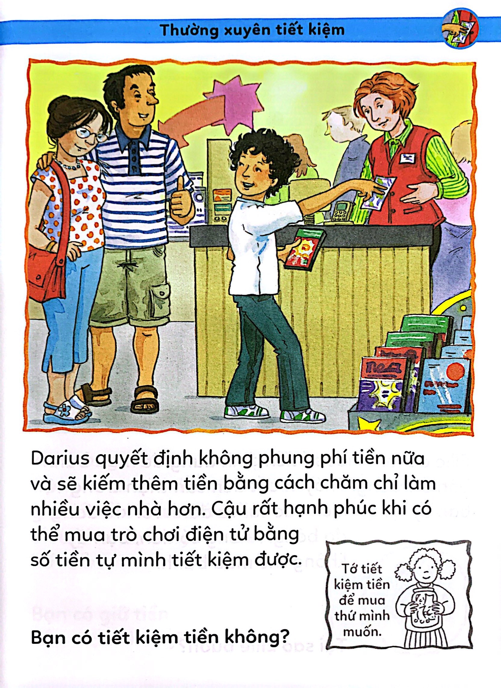 tiểu học toàn diện - tiêu tiền thông minh