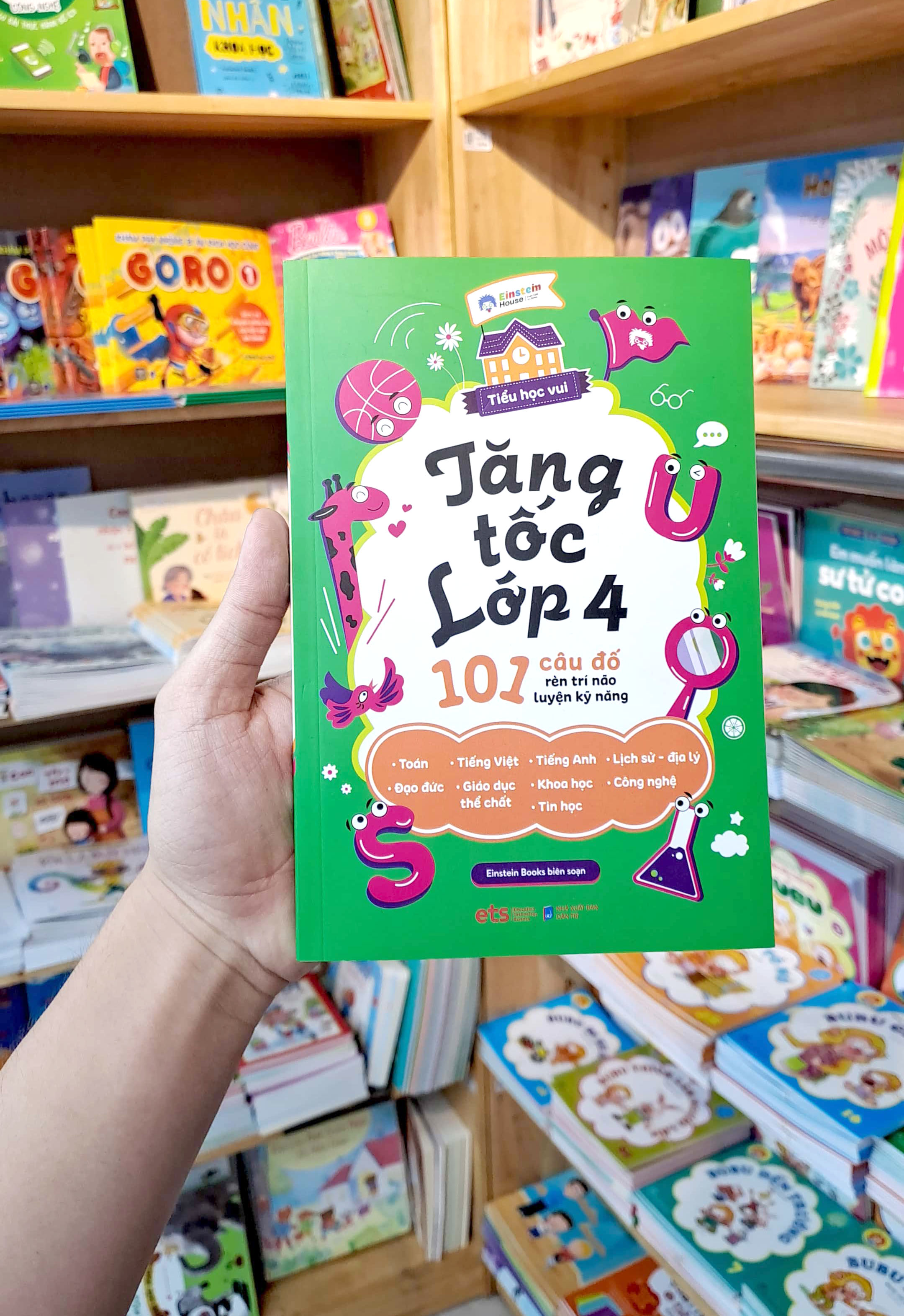 tiểu học vui - tăng tốc lớp 4 - 101 câu đố rèn trí não luyện kỹ năng