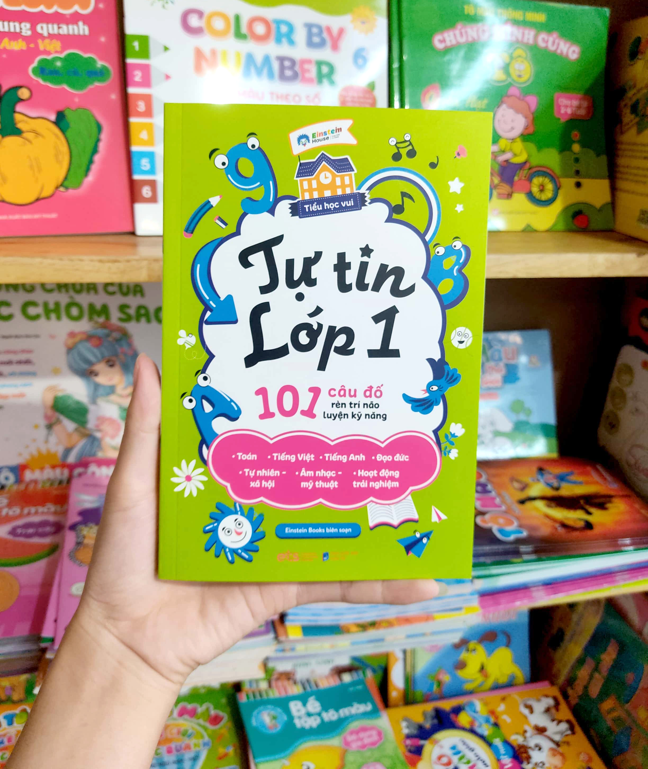 tiểu học vui - tự tin lớp 1 - 101 câu đố rèn trí não luyện kỹ năng