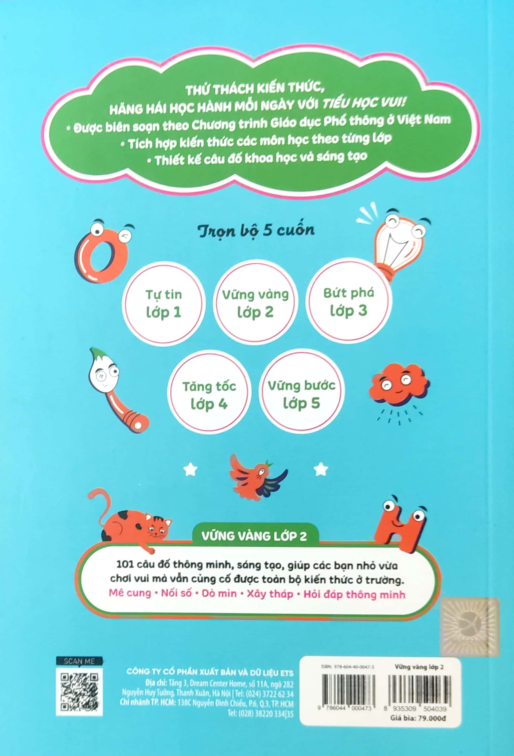 tiểu học vui - vững vàng lớp 2 - 101 câu đố rèn trí não luyện kỹ năng