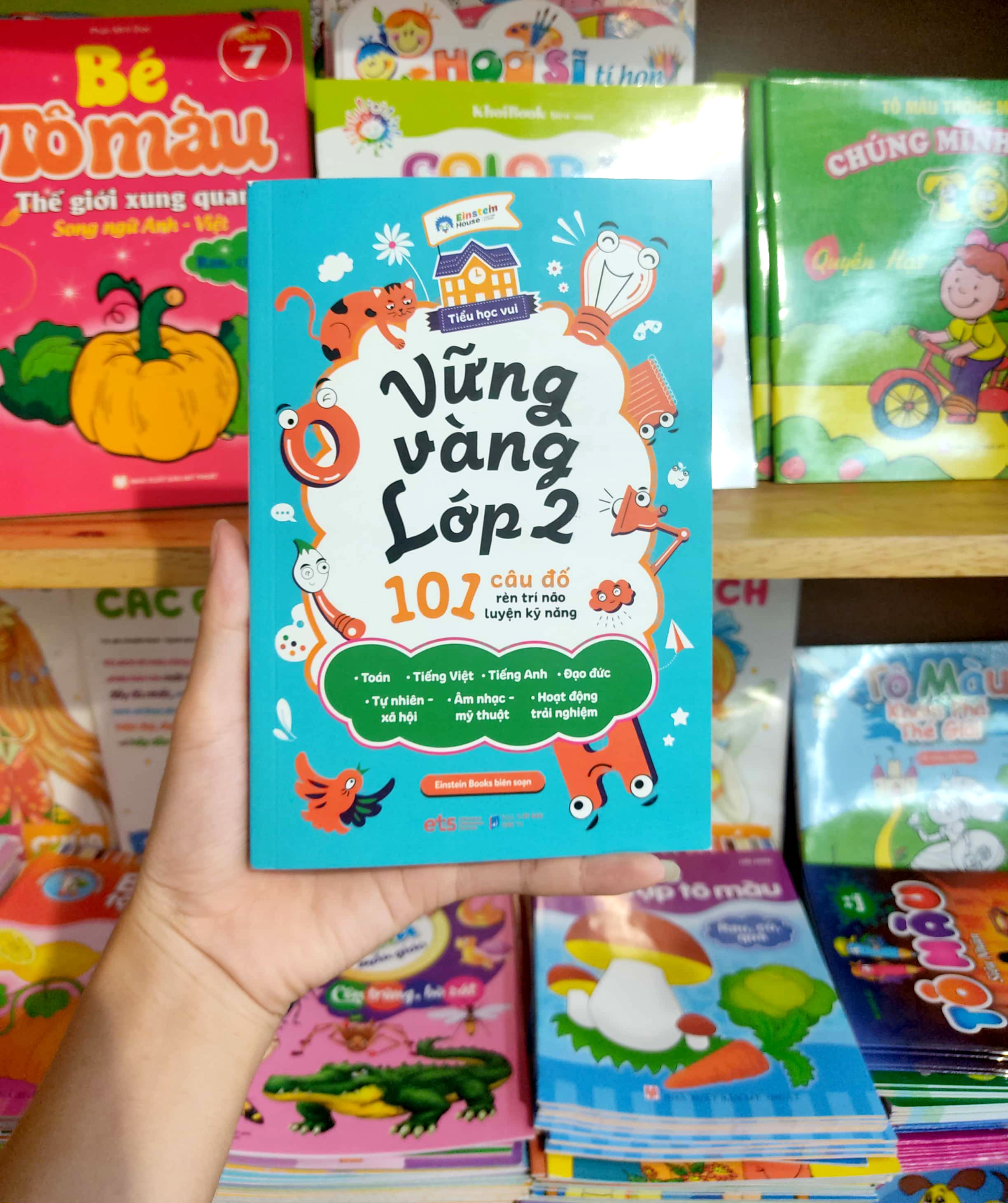 tiểu học vui - vững vàng lớp 2 - 101 câu đố rèn trí não luyện kỹ năng