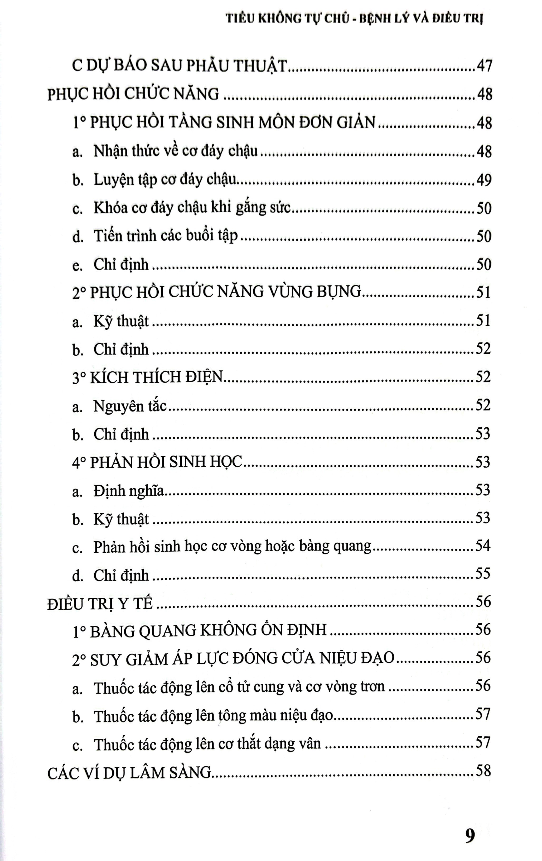 Tieu Khong Tu Chu - Benh Ly Va Dieu Tri