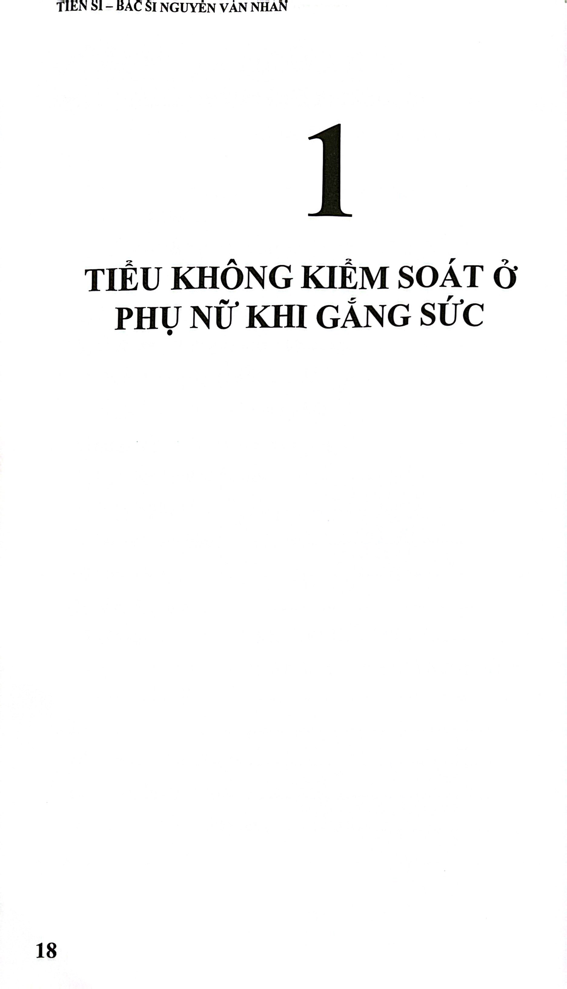 Tieu Khong Tu Chu - Benh Ly Va Dieu Tri