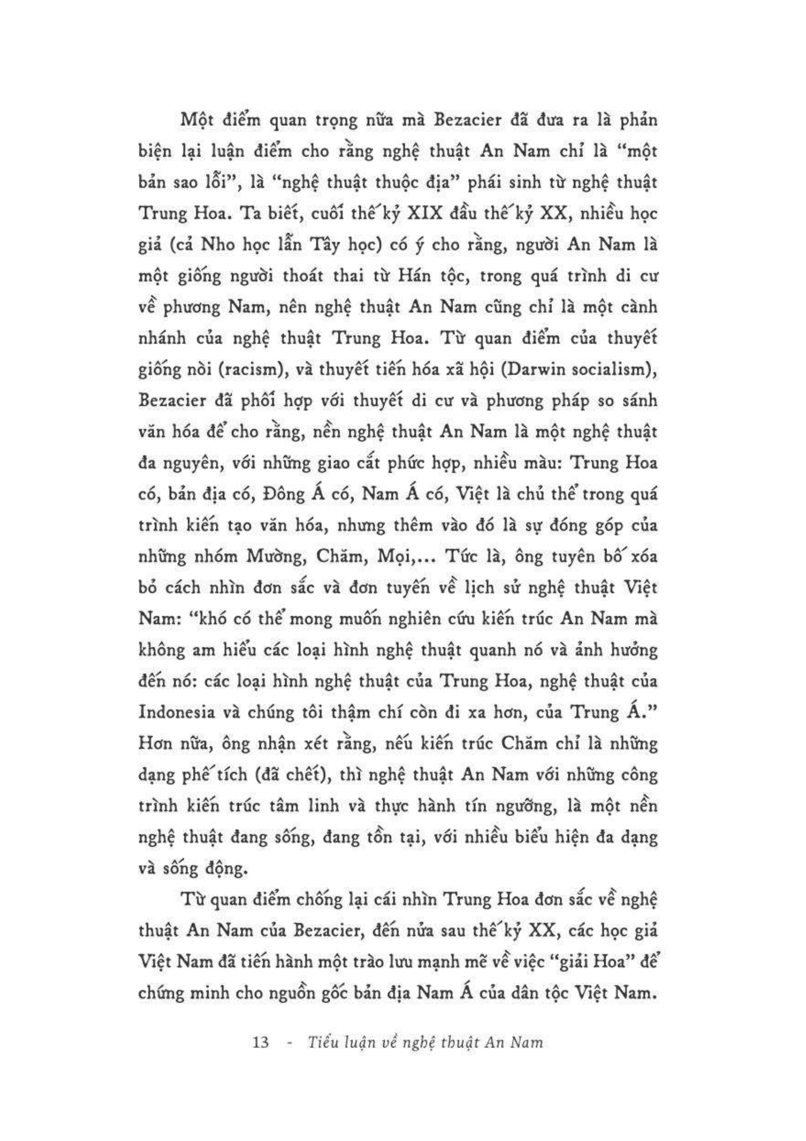 tiểu luận về nghệ thuật an nam