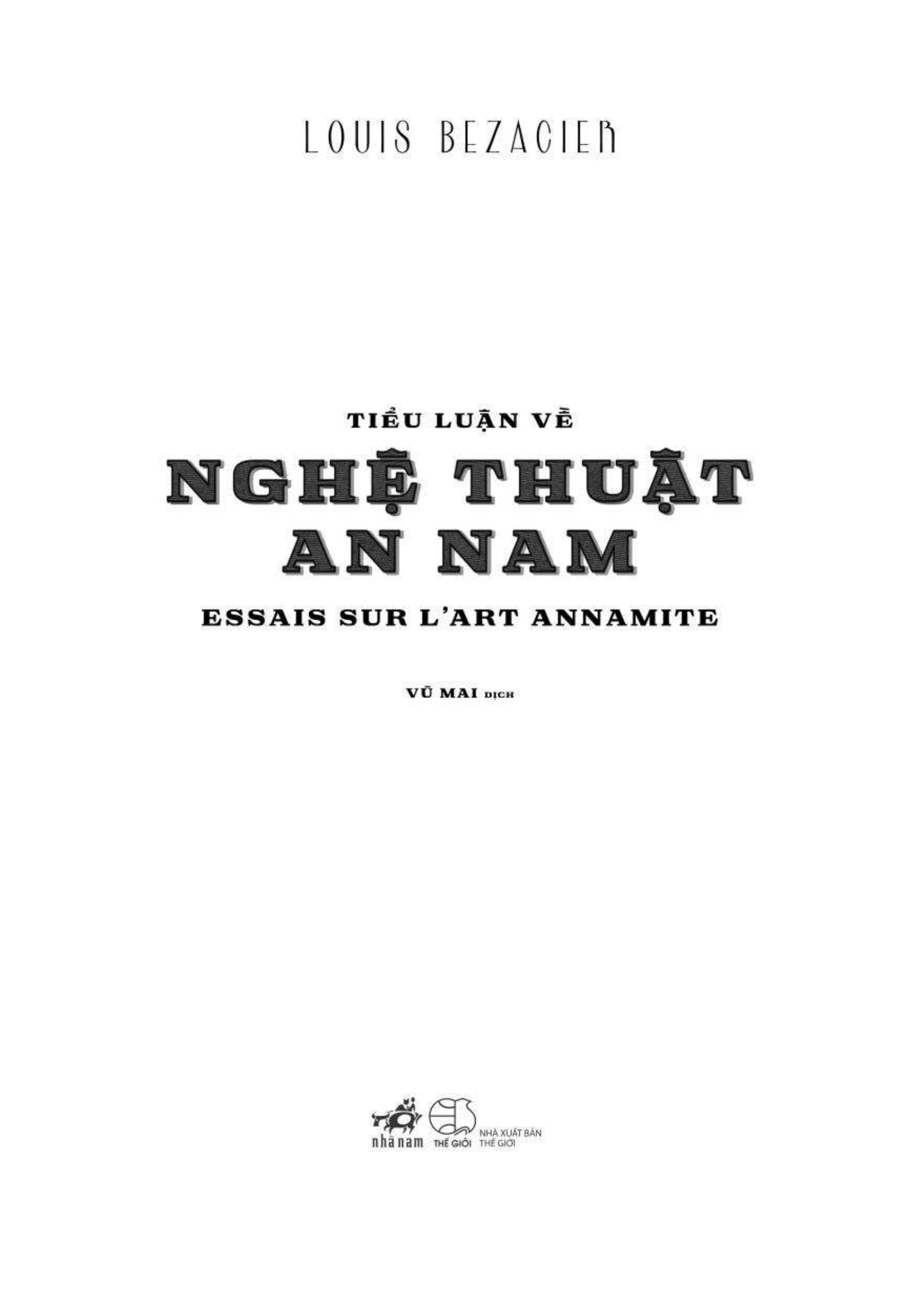 tiểu luận về nghệ thuật an nam