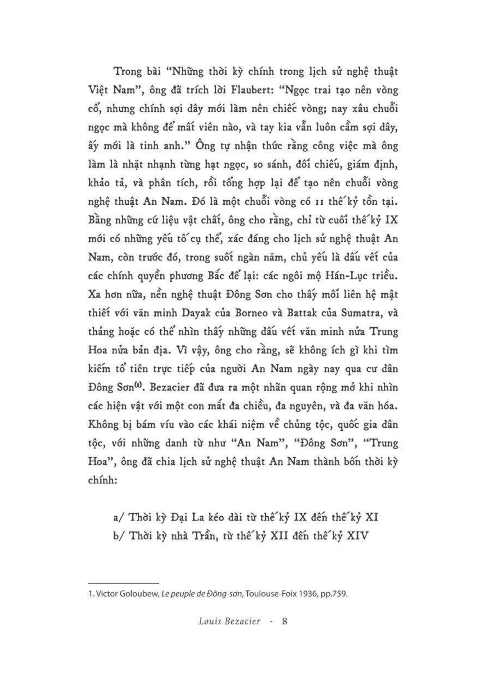 tiểu luận về nghệ thuật an nam