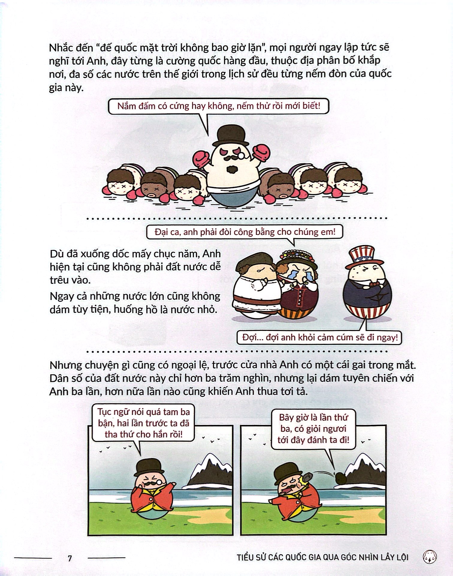 tiểu sử các quốc gia qua góc nhìn lầy lội