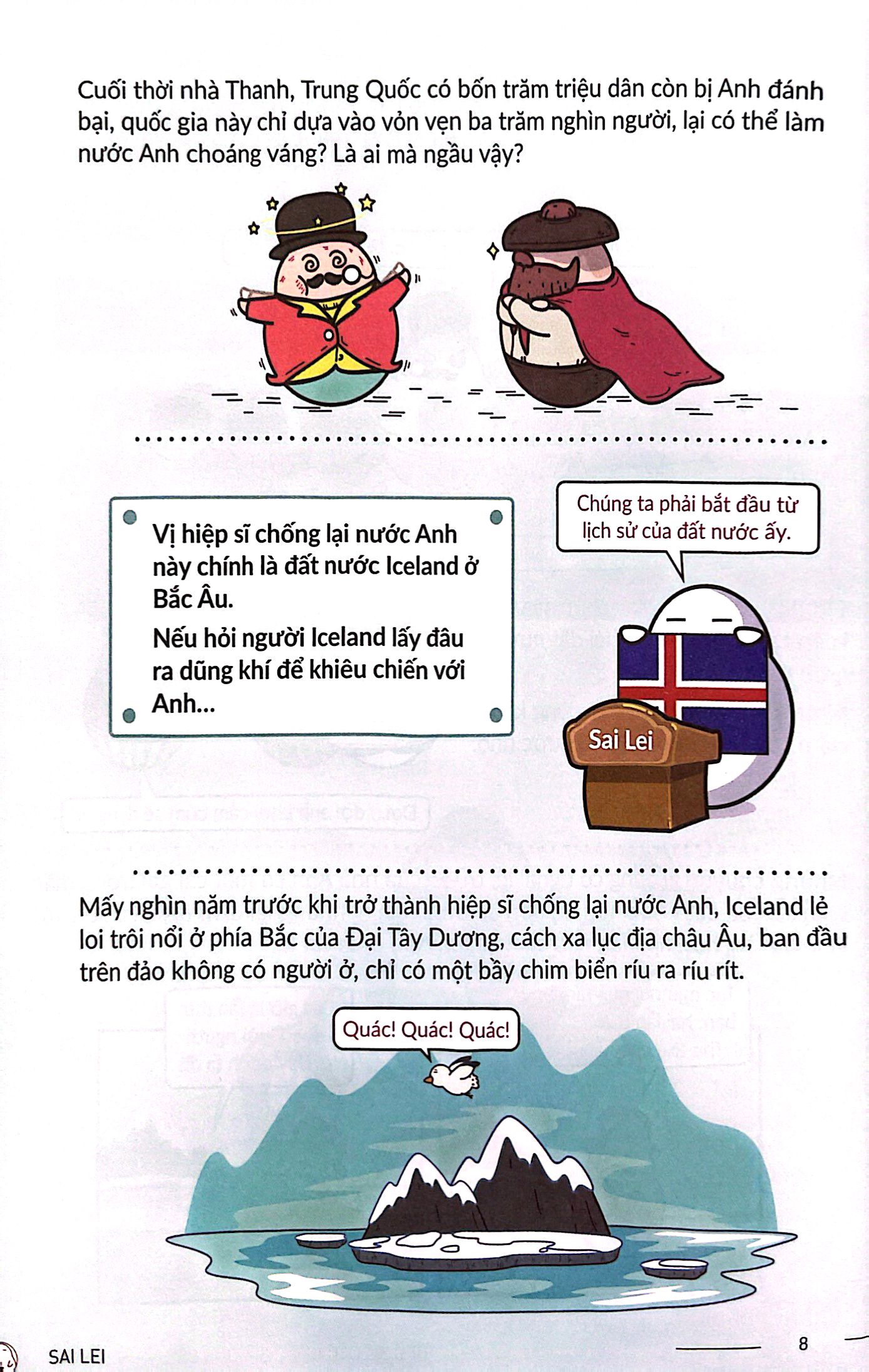 tiểu sử các quốc gia qua góc nhìn lầy lội