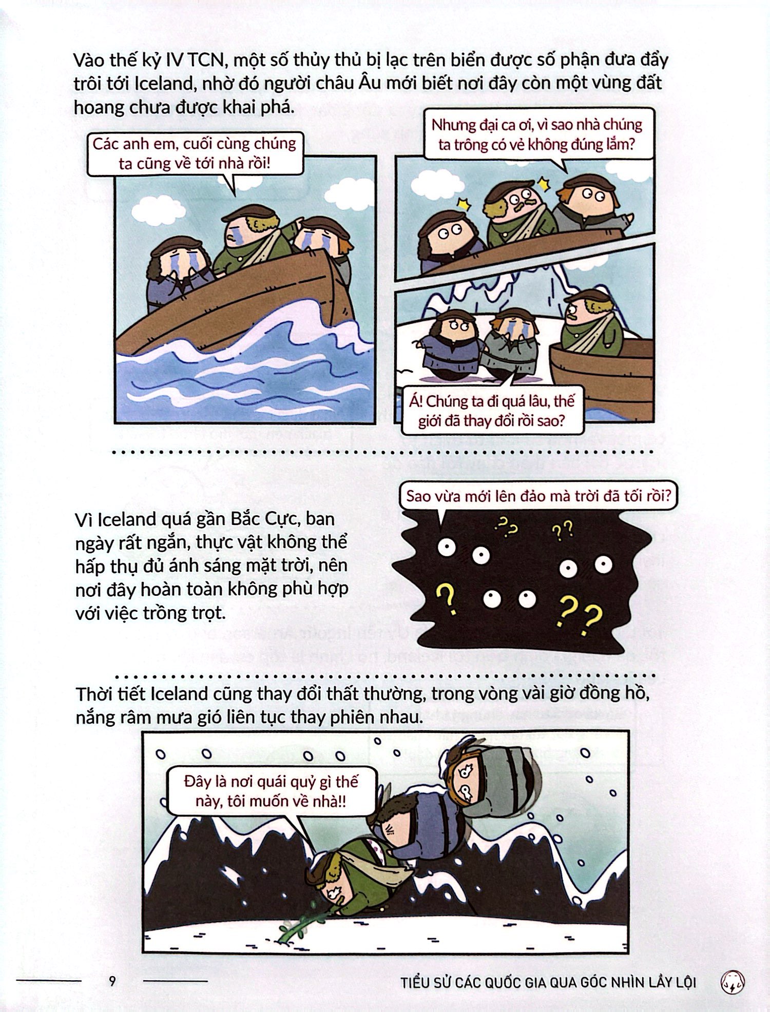 tiểu sử các quốc gia qua góc nhìn lầy lội