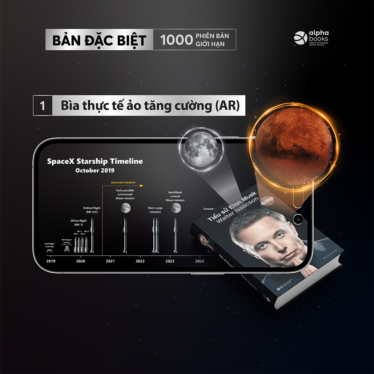 tiểu sử elon musk - bản đặc biệt - bìa cứng ar