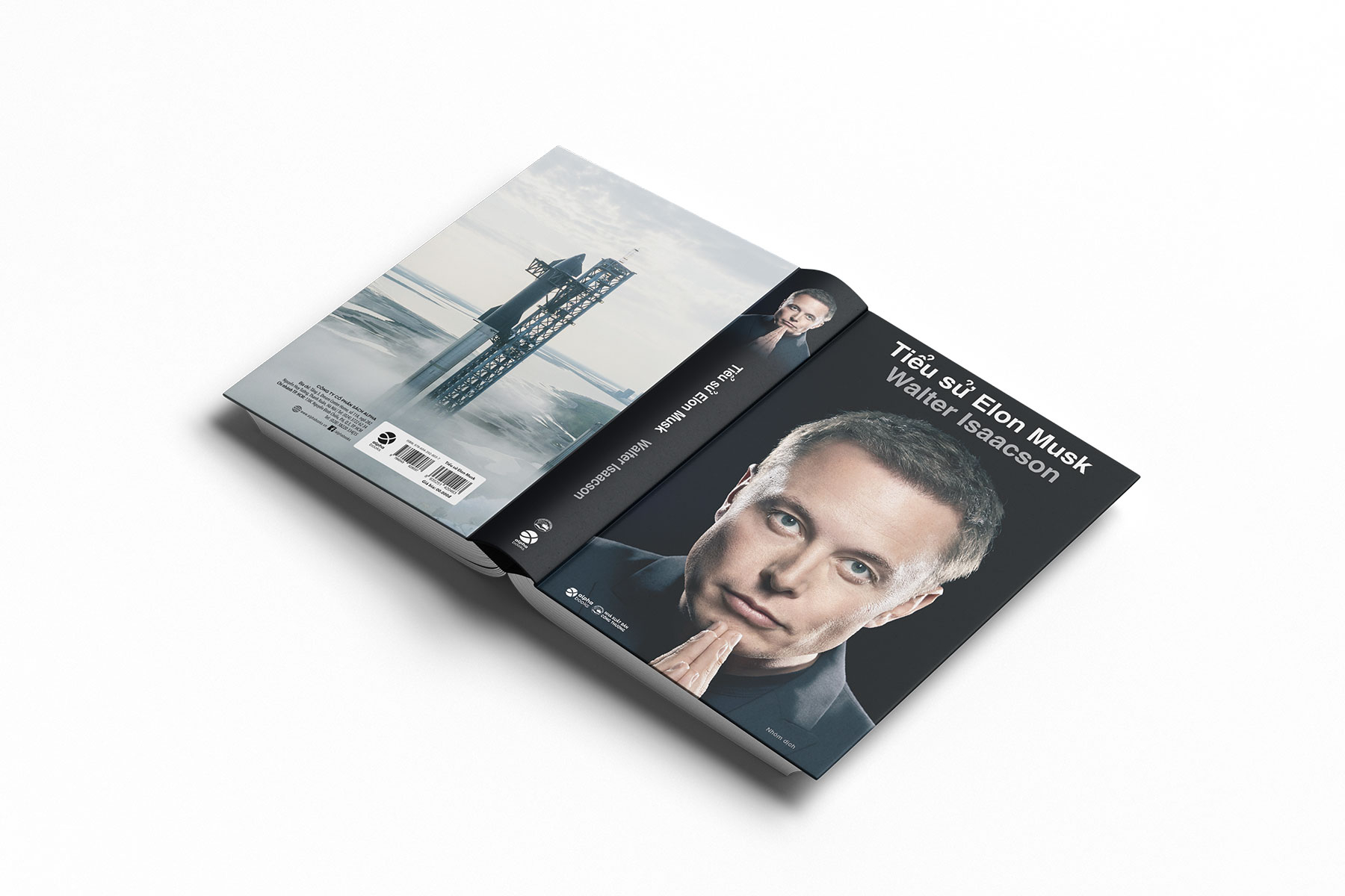 tiểu sử elon musk - bìa cứng