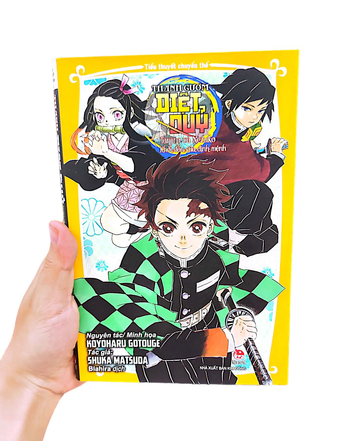 tiểu thuyết chuyển thể - thanh gươm diệt quỷ - tanjiro và nezuko - khởi đầu của định mệnh