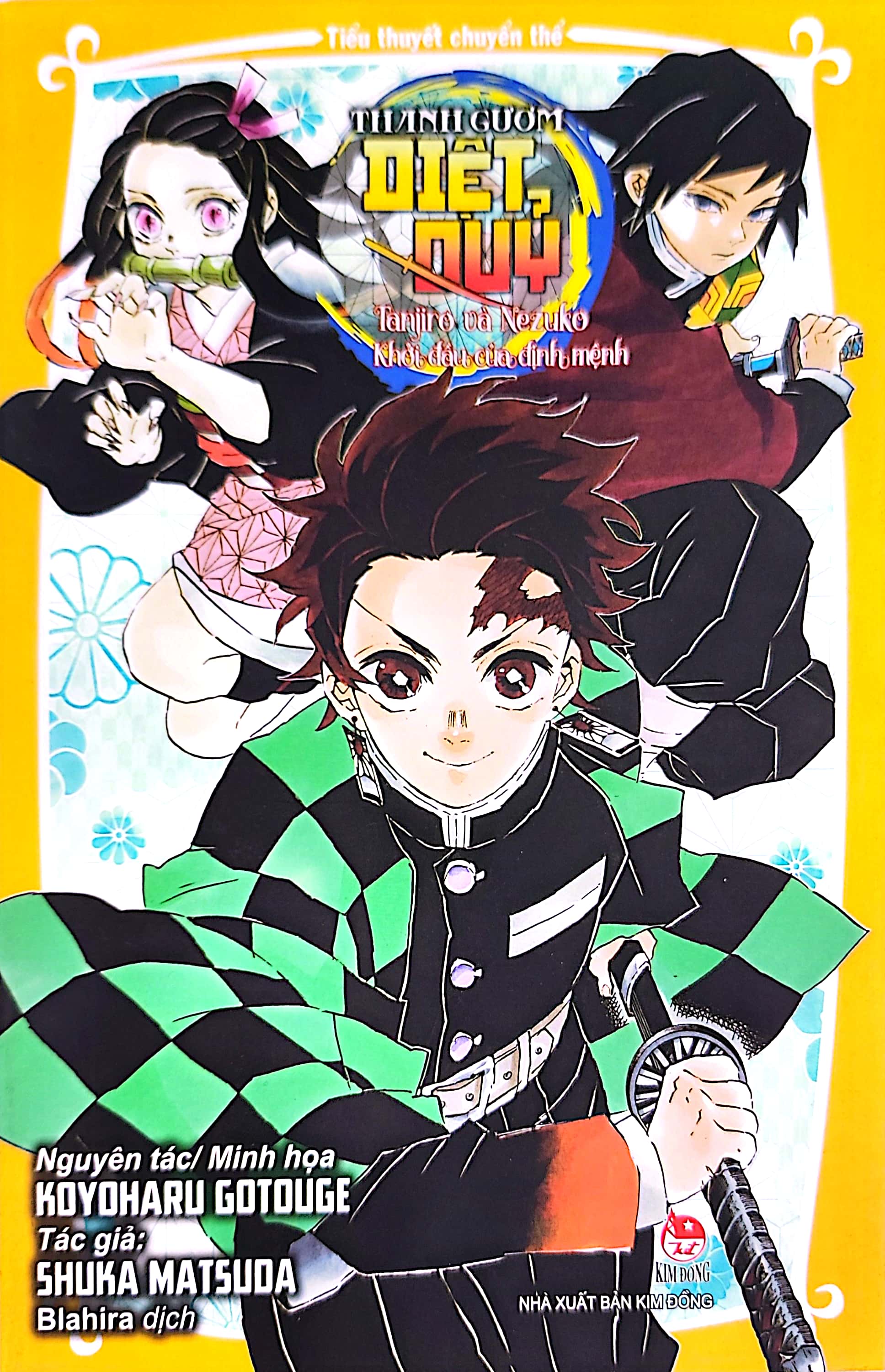 tiểu thuyết chuyển thể - thanh gươm diệt quỷ - tanjiro và nezuko - khởi đầu của định mệnh