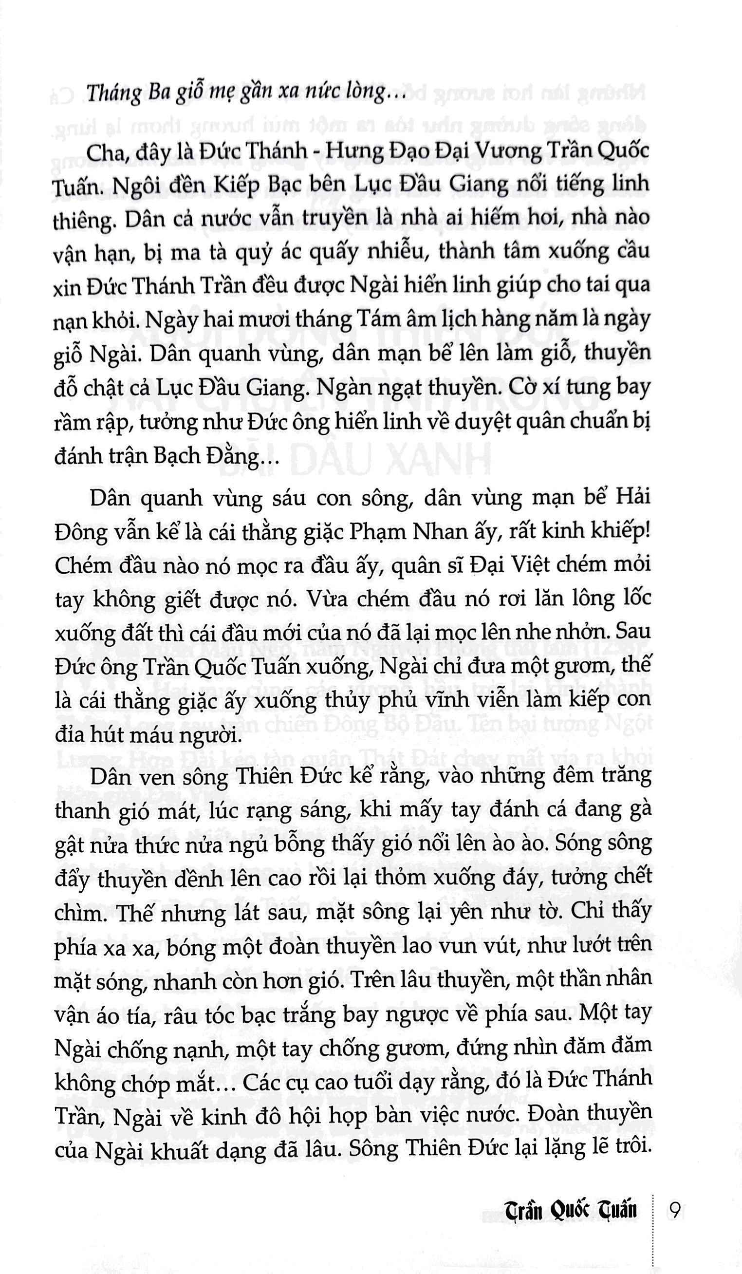 tiểu thuyết lịch sử - trần quốc tuấn
