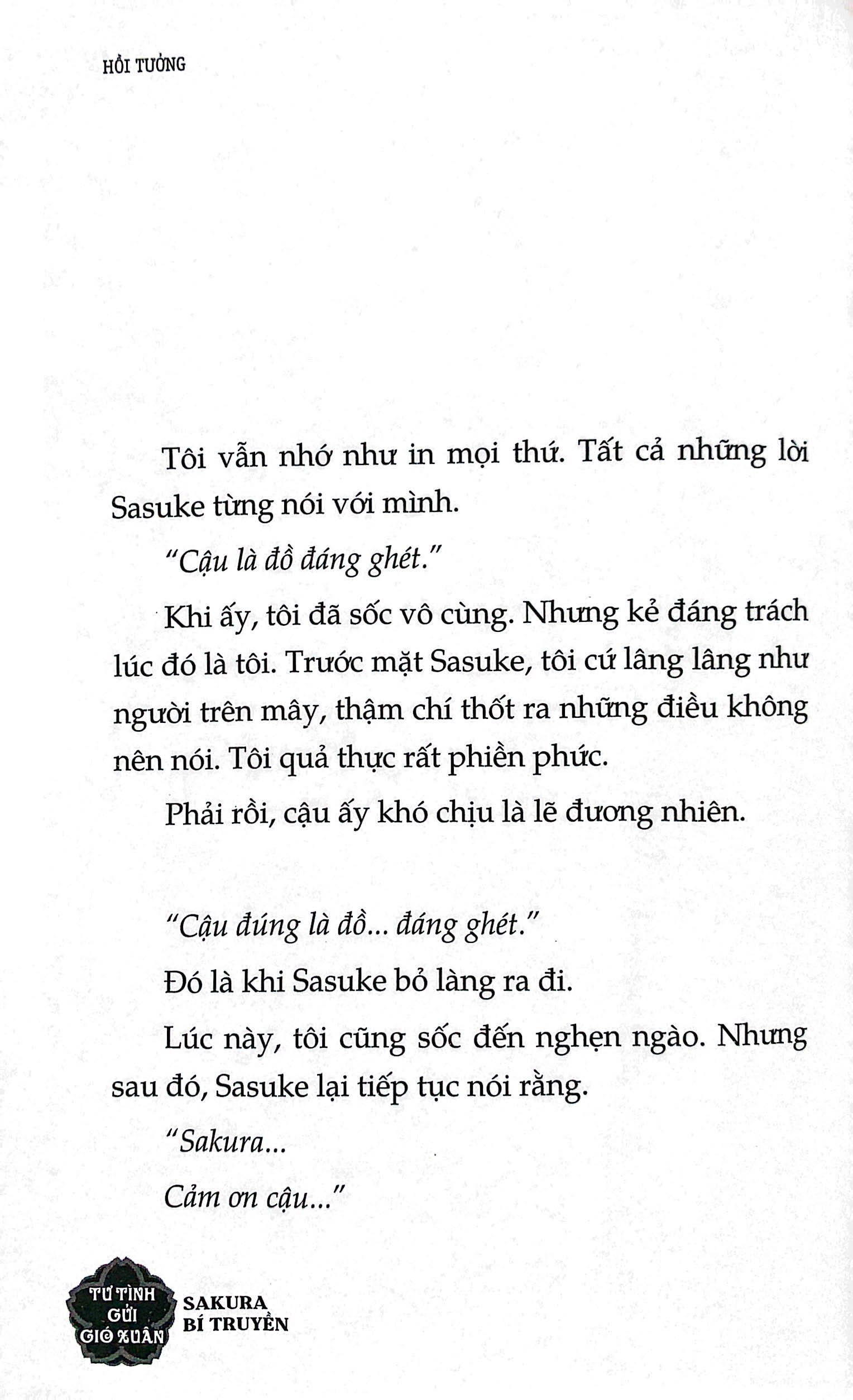 tiểu thuyết naruto - sakura bí truyền - tư tình gửi gió xuân