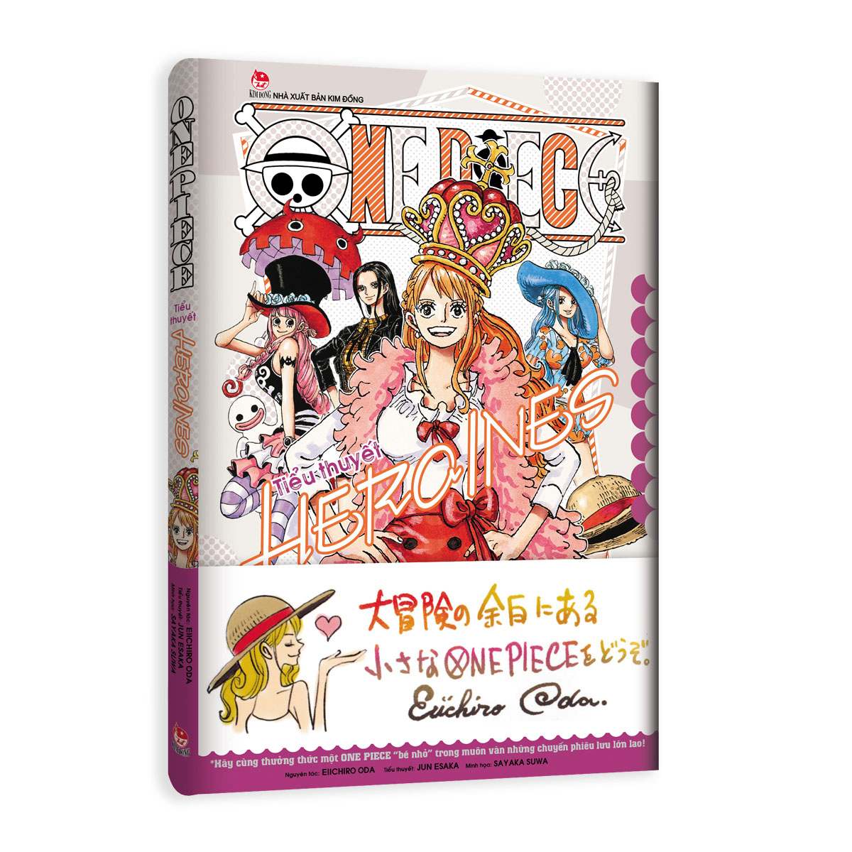 tiểu thuyết one piece - heroines - tặng kèm obi + set postcard