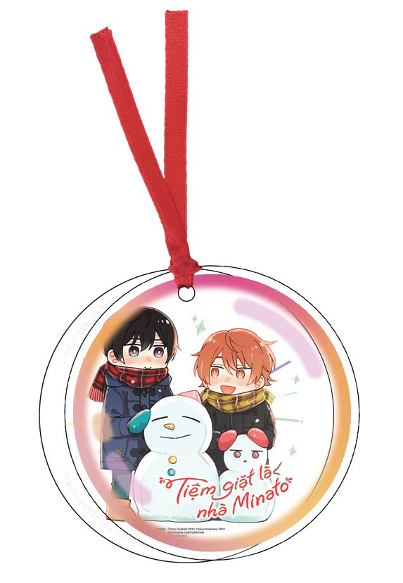 [tiểu thuyết] tiệm giặt là nhà minato - tập 1 - nụ hôn thoáng qua - bản đặc biệt - tặng kèm set 2 card bong bóng mùa đông