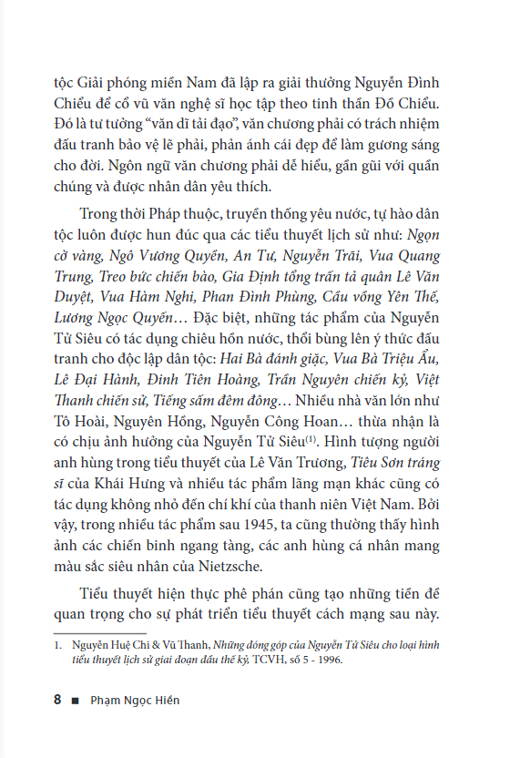 tiểu thuyết việt nam 1945 -1975