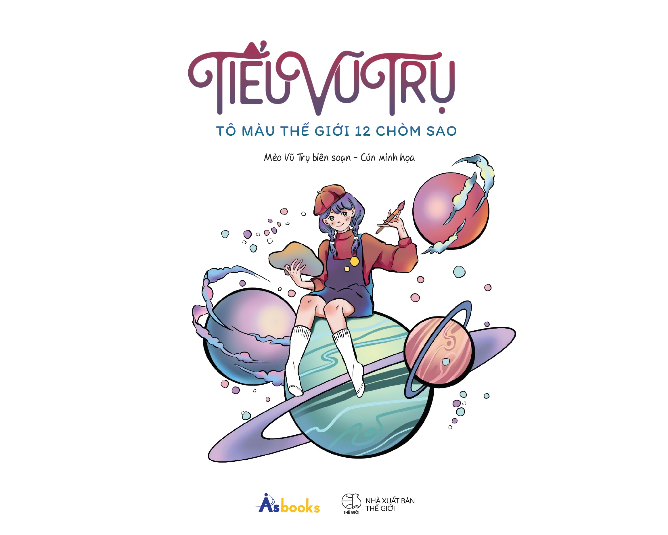 tiểu vũ trụ - tô màu thế giới 12 chòm sao