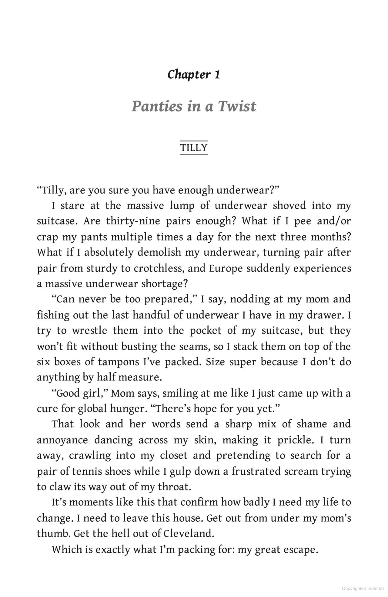 tilly in technicolor