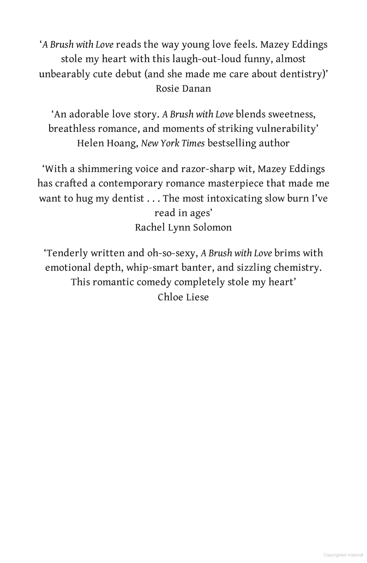 tilly in technicolor