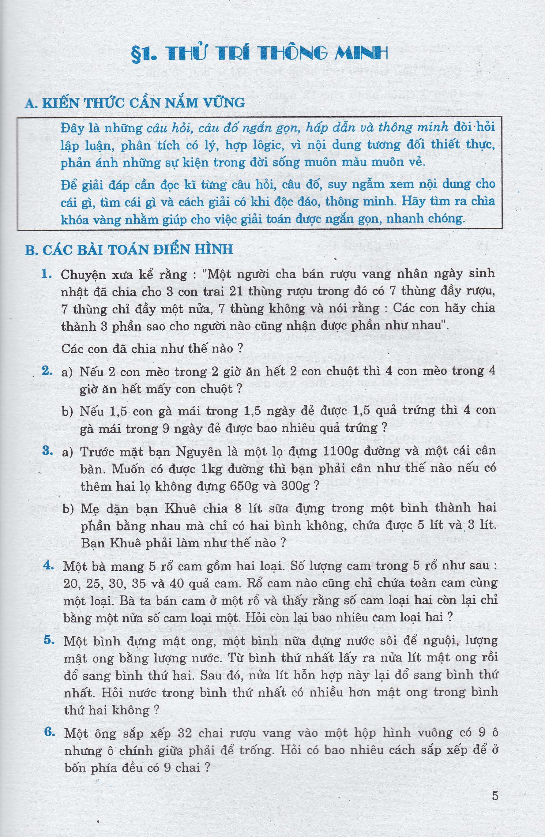 tìm chìa khóa vàng giải bài toán hay (dùng cho lớp 6-7)