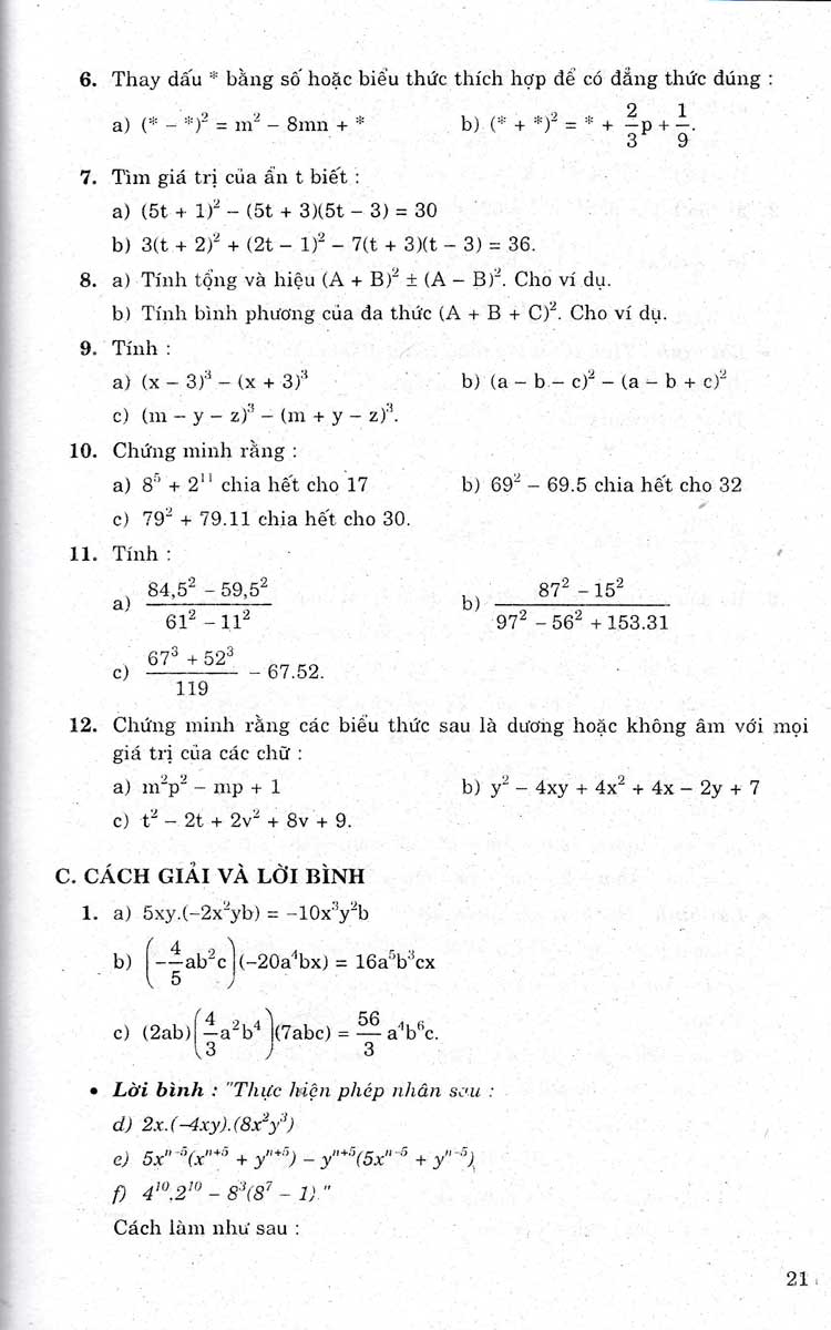 tìm chìa khoá vàng - giải bài toán hay lớp 8-lớp 9 (dùng chung cho các bộ sgk hiện hành)