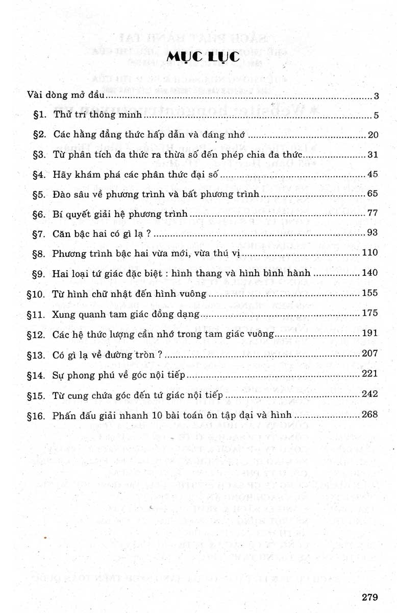 tìm chìa khoá vàng - giải bài toán hay lớp 8-lớp 9 (dùng chung cho các bộ sgk hiện hành)