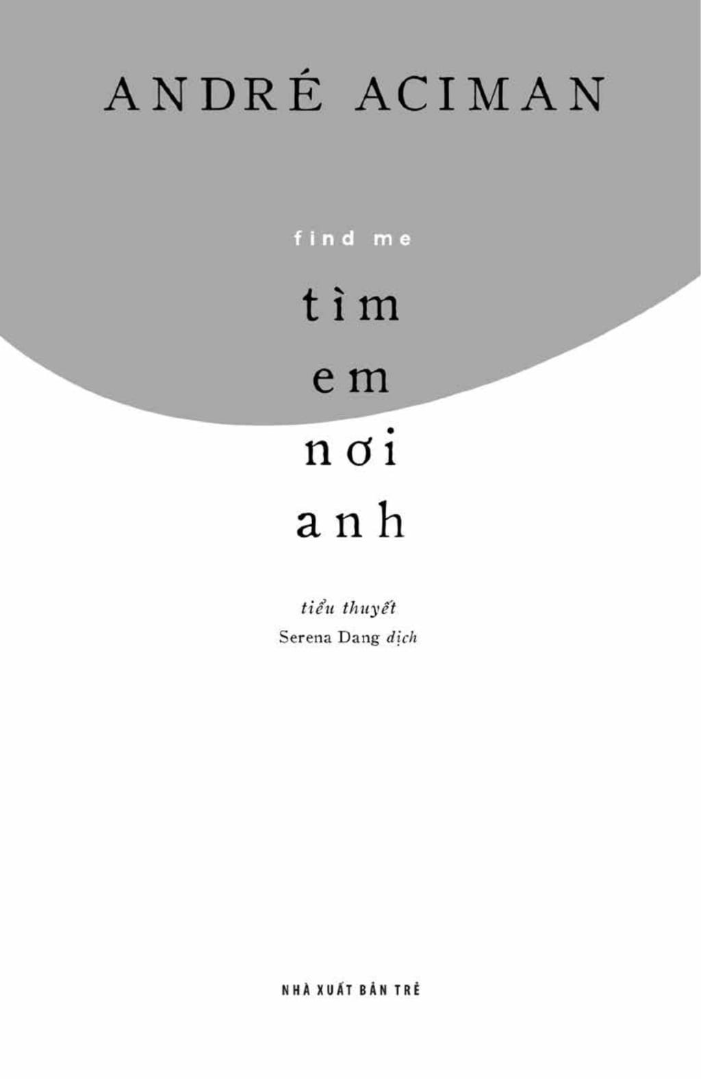 tìm em nơi anh - find me