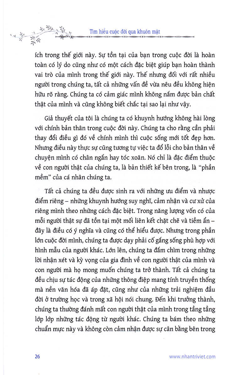 tìm hiểu cuộc đời qua khuôn mặt