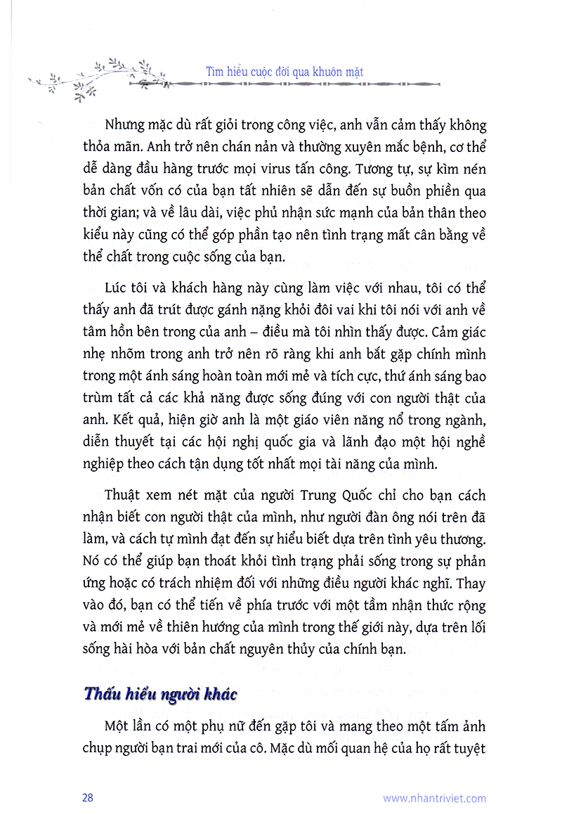 tìm hiểu cuộc đời qua khuôn mặt