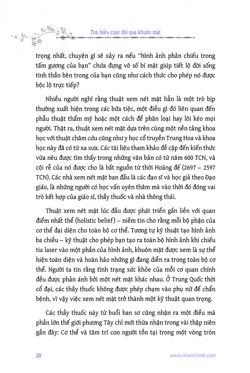 tìm hiểu cuộc đời qua khuôn mặt