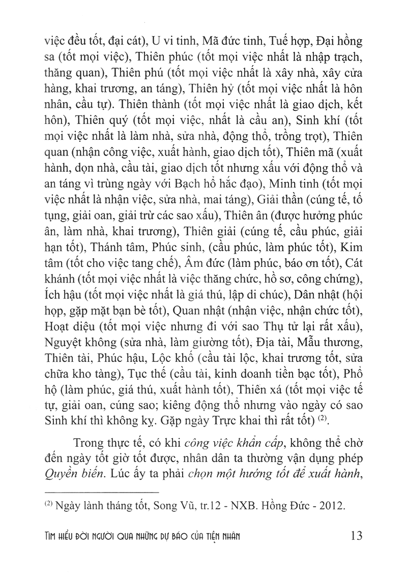 tìm hiểu đời người qua những dự báo của tiền nhân