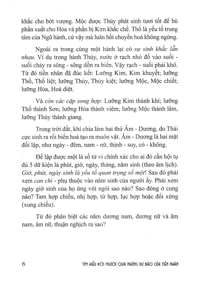 tìm hiểu đời người qua những dự báo của tiền nhân