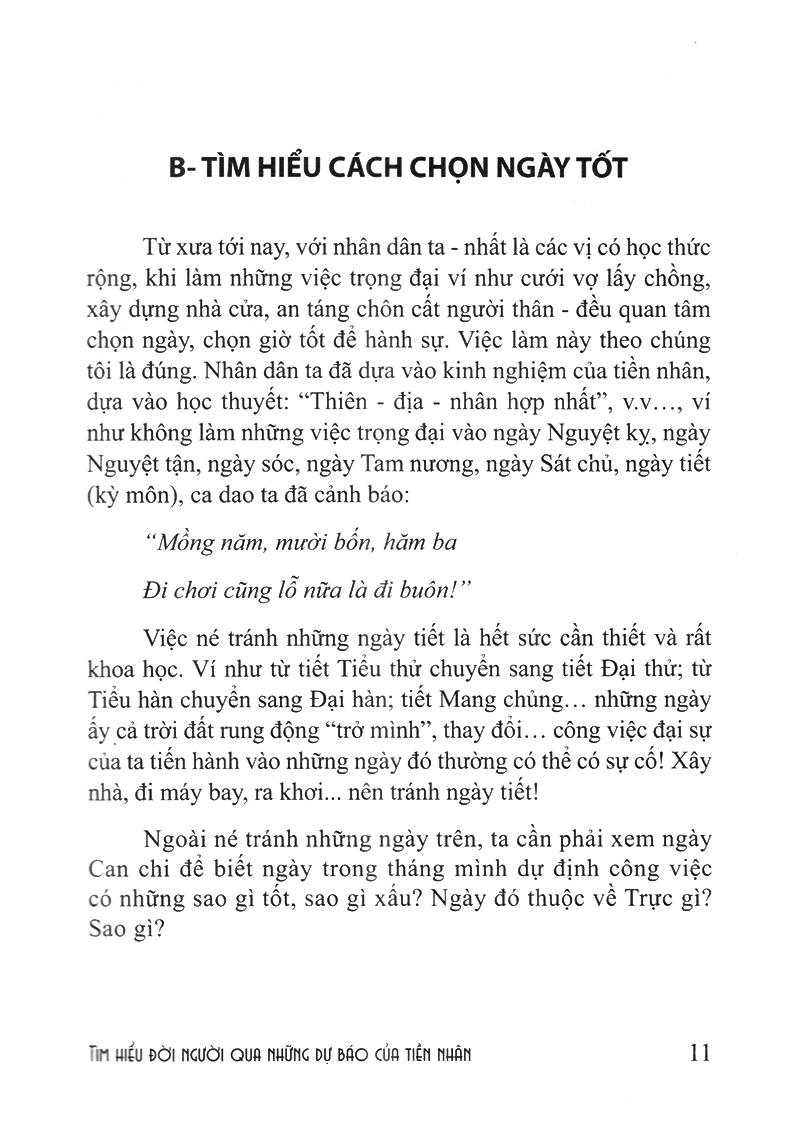 tìm hiểu đời người qua những dự báo của tiền nhân