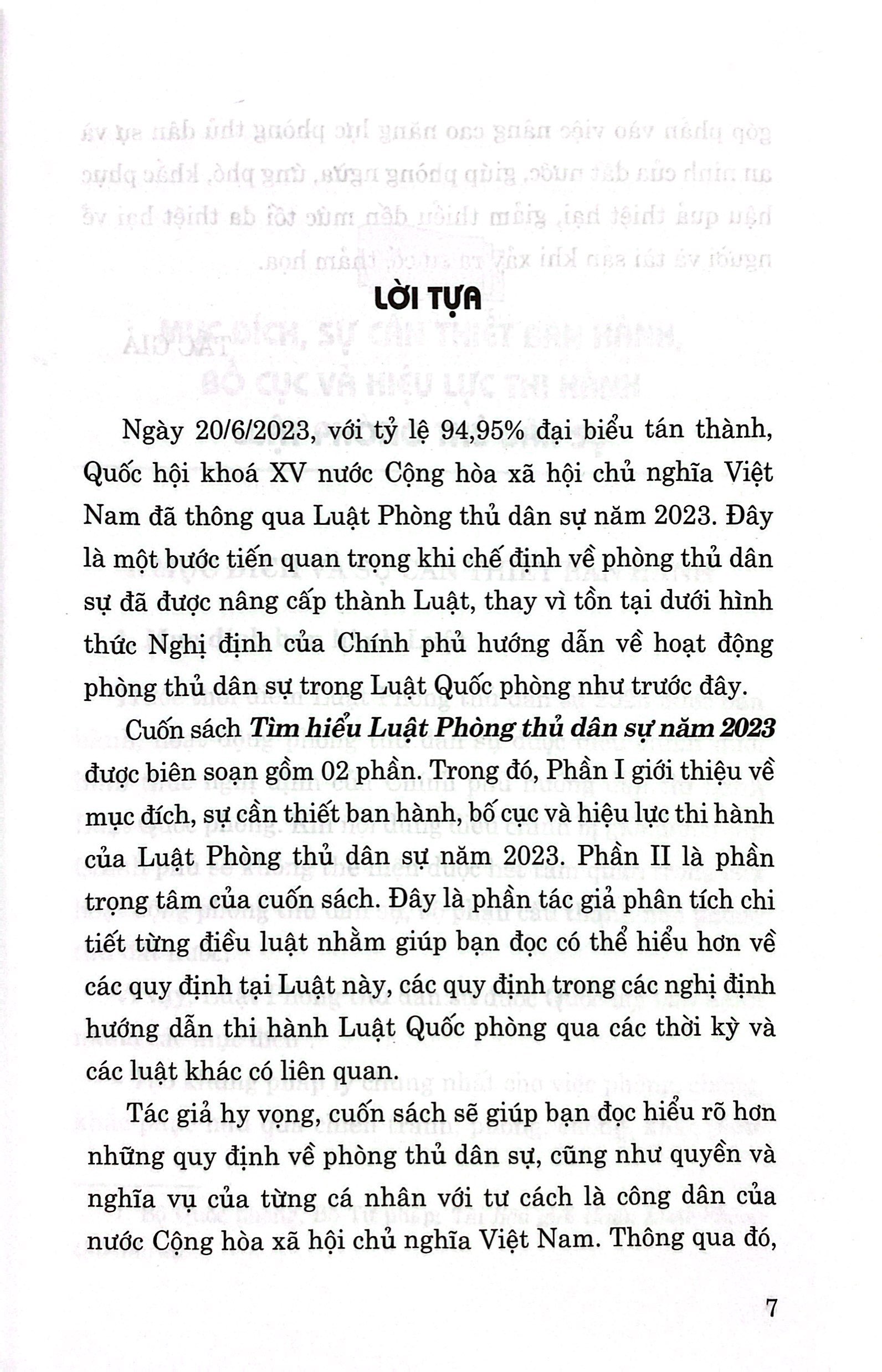 tìm hiểu luật phòng thủ dân sự năm 2023