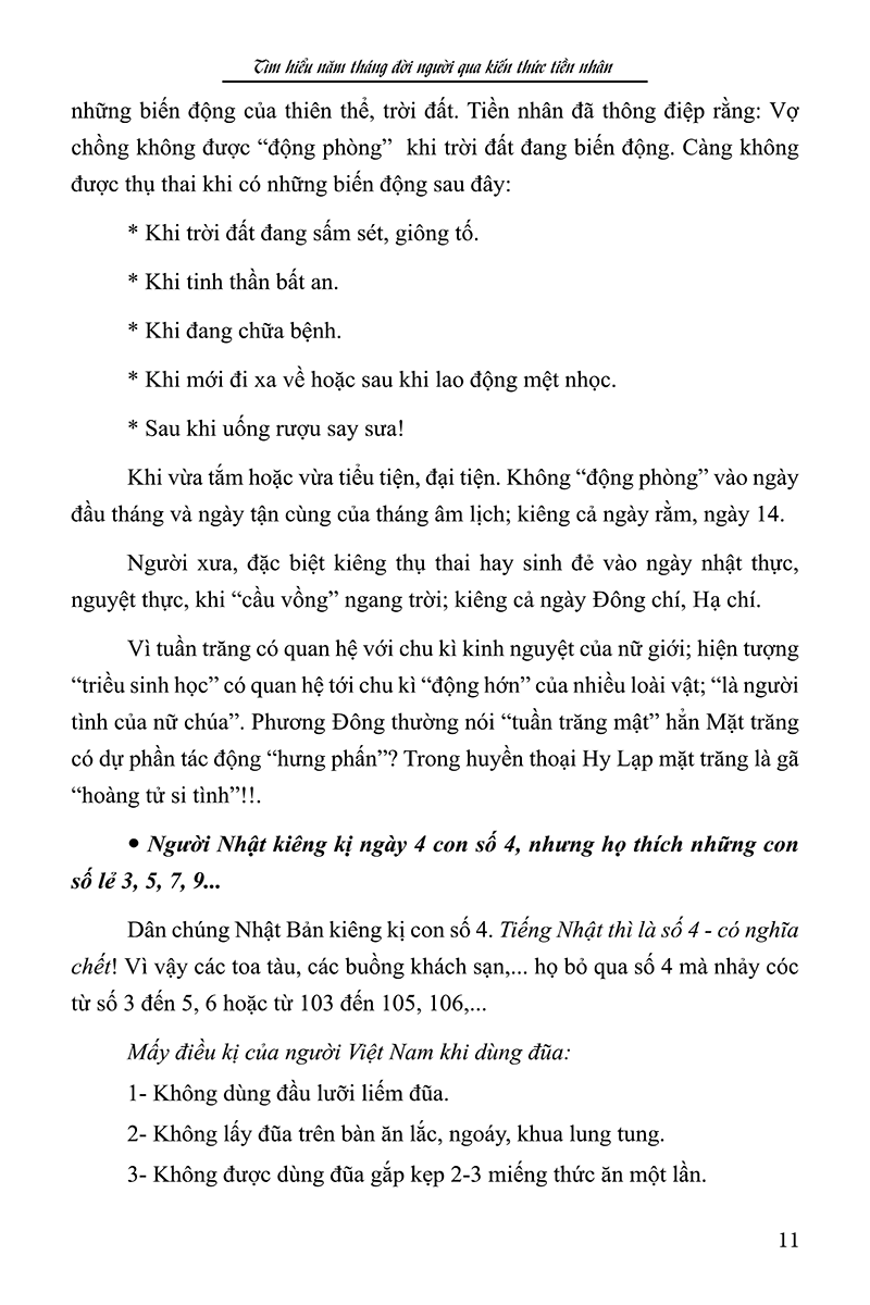 tìm hiểu năm tháng đời người qua kiến thức của tiền nhân