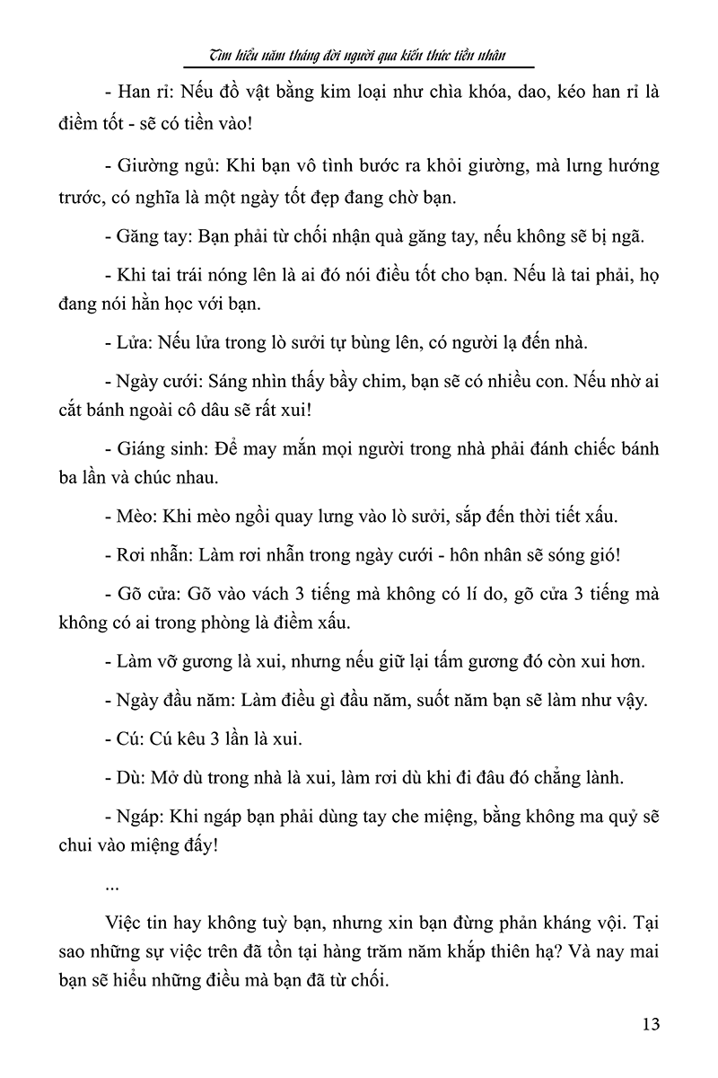 tìm hiểu năm tháng đời người qua kiến thức của tiền nhân