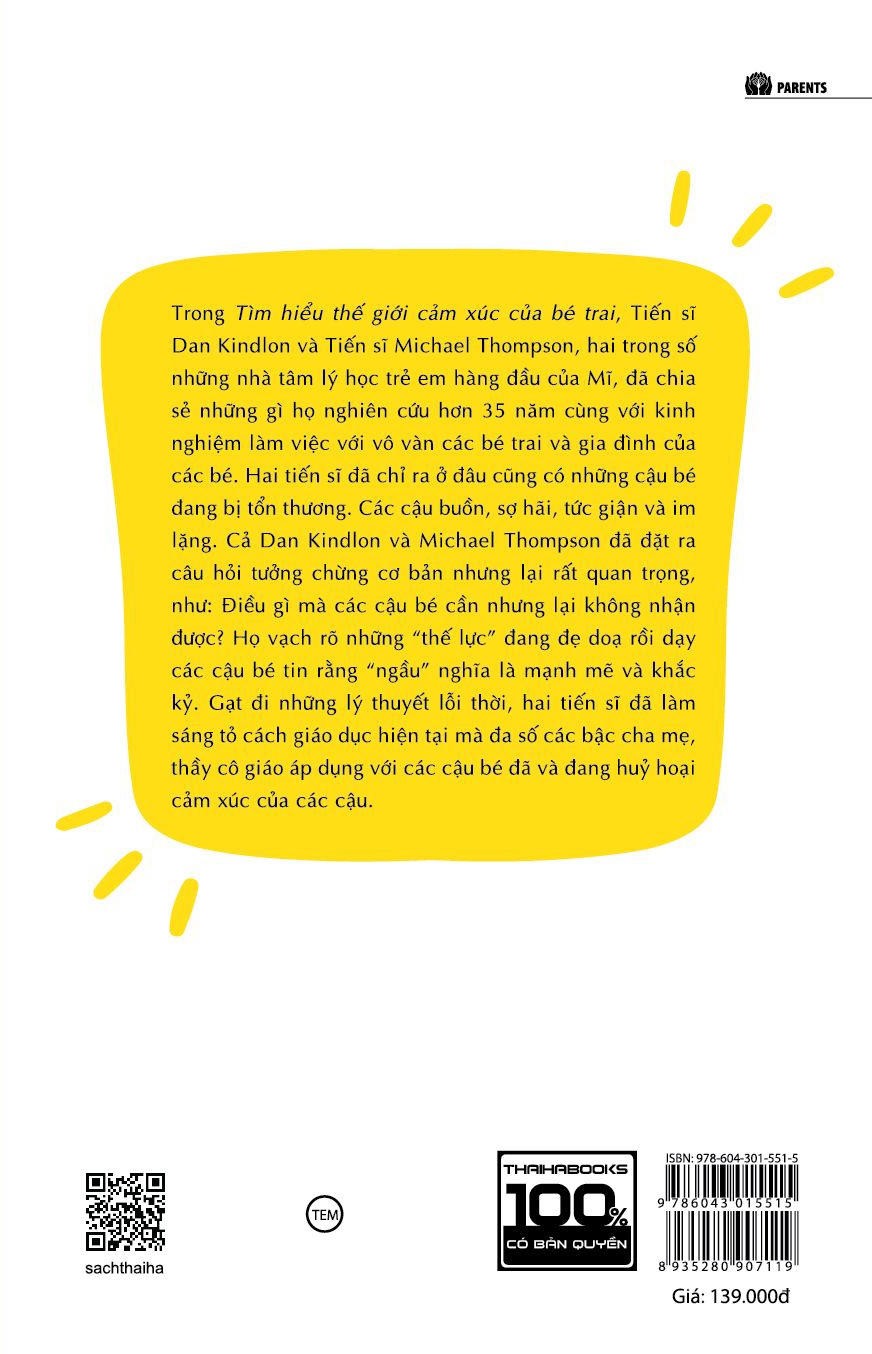 tìm hiểu thế giới cảm xúc của bé trai